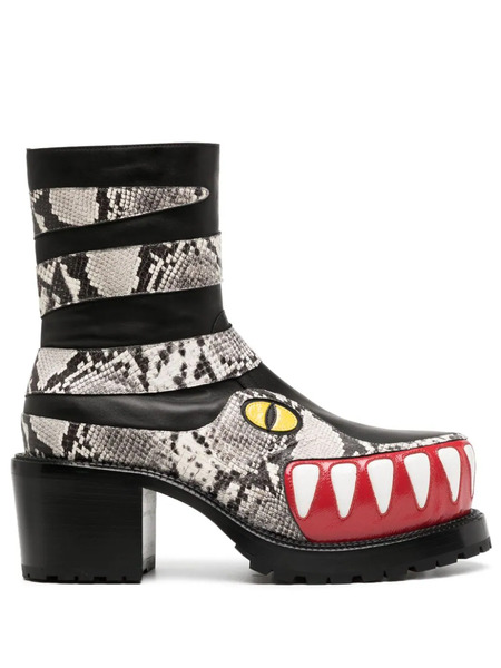  Walter Van Beirendonck Viper 70mm Boots - Multicolour 