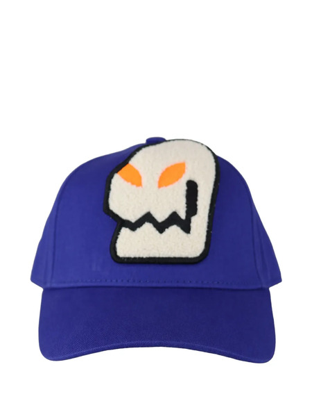  Walter Van Beirendonck We Come In Peace Cap - Blue 