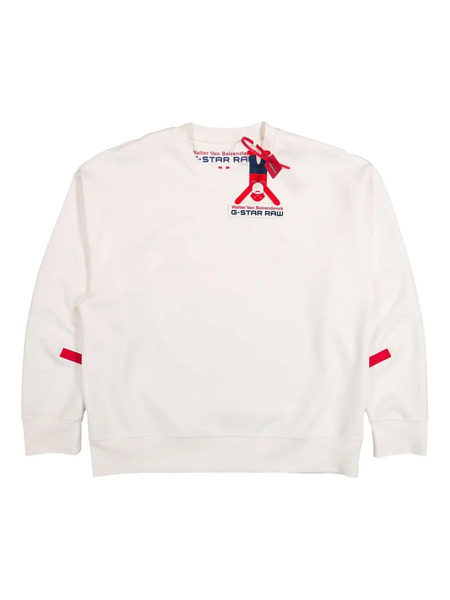  Walter Van Beirendonck X G-star Raw Sweatshirt - White 