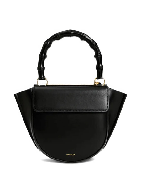  Wandler Hortensia Bamboo Handle Bag - Black 