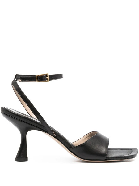  Wandler Leather Sandals - Black 