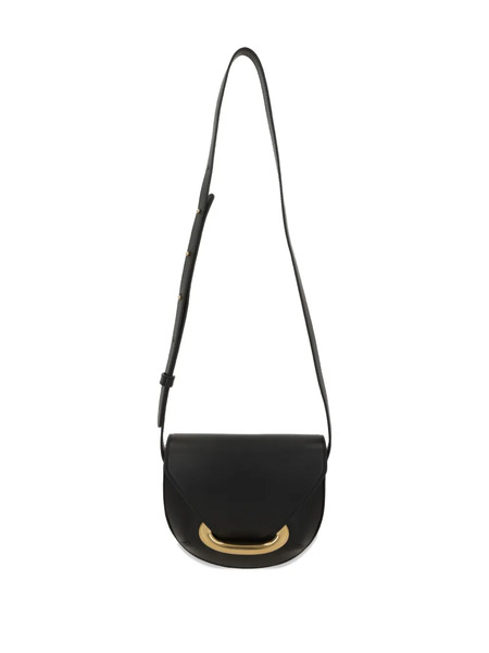  Wandler Veneto Embossed Lettering Mini Bag - Black 