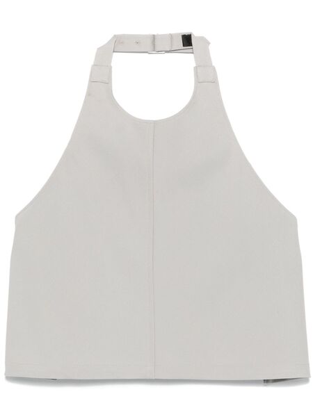  Wardrobe.nyc Backless Halterneck Top - Grey 