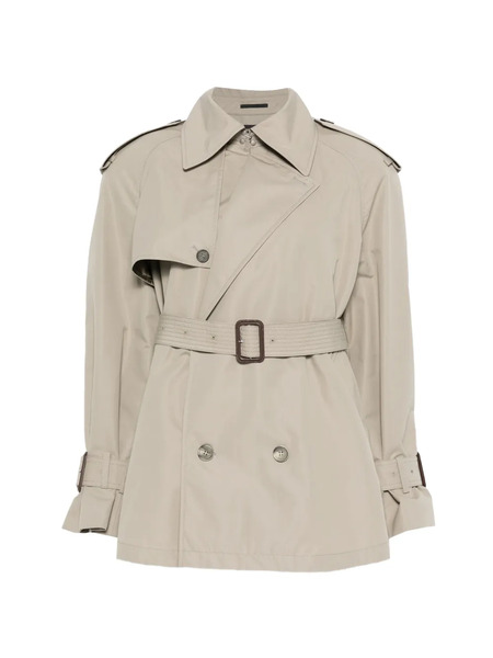  Wardrobe.nyc Belted Trench Coat - Neutrals 