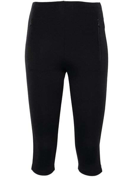  Wardrobe.nyc Jersey Capri Leggings - Black 