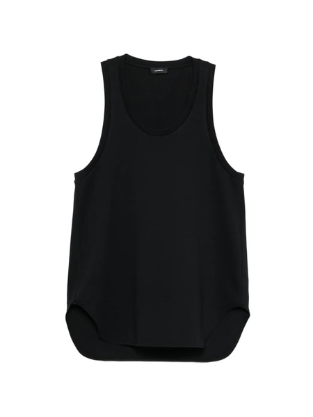  Wardrobe.nyc Oversized Mini Tank - Black 