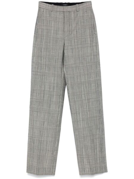 Wardrobe.nyc Prince Of Wales-pattern Straight Trousers - Grey 