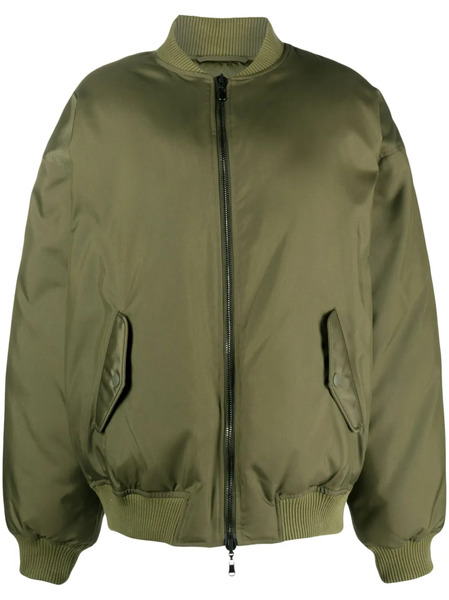  Wardrobe.nyc Reversible Padded Bomber Jacket - Green 