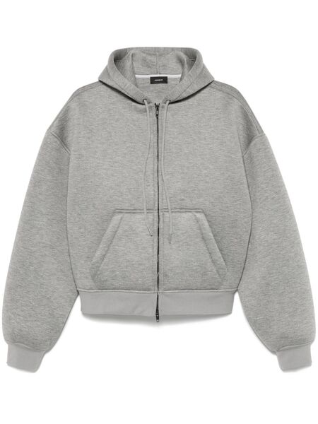  Wardrobe.nyc Scuba-jersey Hoodie - Grey 
