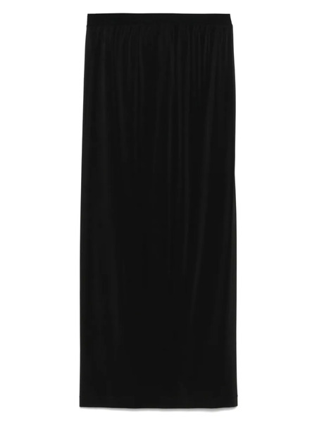  Wardrobe.nyc Semi-sheer Midi Skirt - Black 