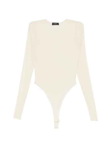  Wardrobe.nyc Sheer Bodysuit - Neutrals 