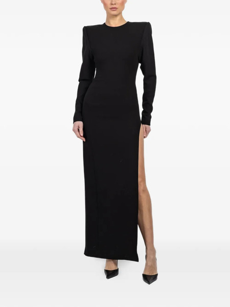  Wardrobe.nyc Shoulder-pad Maxi Dress - Black 