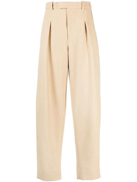  Wardrobe.nyc Wide-leg Dart-detail Trousers - Neutrals 