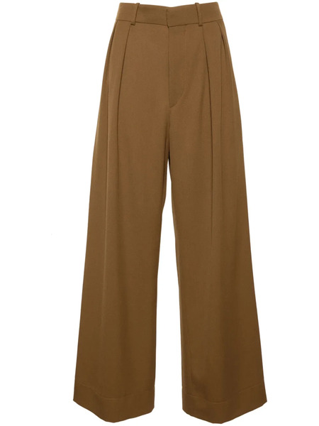  Wardrobe.nyc Wide-leg Virgin Wool Trousers - Brown 