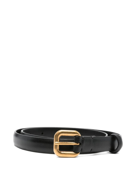  Wardrobe.nyc X Rhw Buckle Leather Belt - Black 