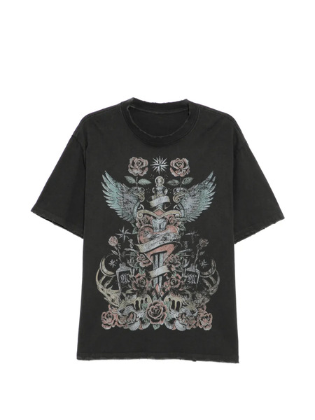  Warman Graphic-print T-shirt - Grey 