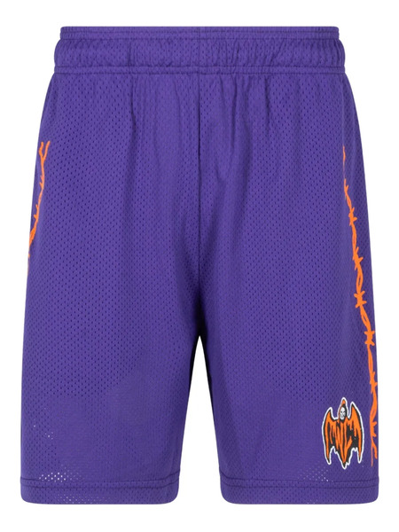  Warren Lotas Bat Reaper purple Mesh Shorts 