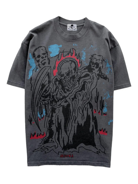  Warren Lotas Summoner Large-print T-shirt - Grey 