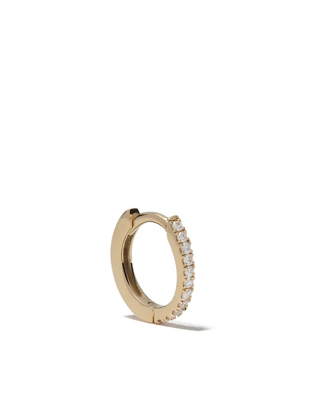  We By Whitebird 18kt Gold Diamond Margot Medium Hoop Earring 