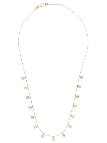  We By Whitebird 18kt Yellow Gold Opal Drops Necklace 