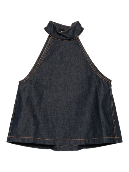 We11done Denim Top - Blue 