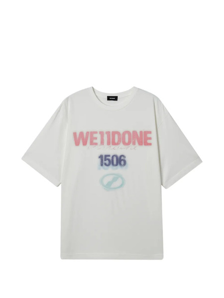  We11done Graphic-print T-shirt - White 