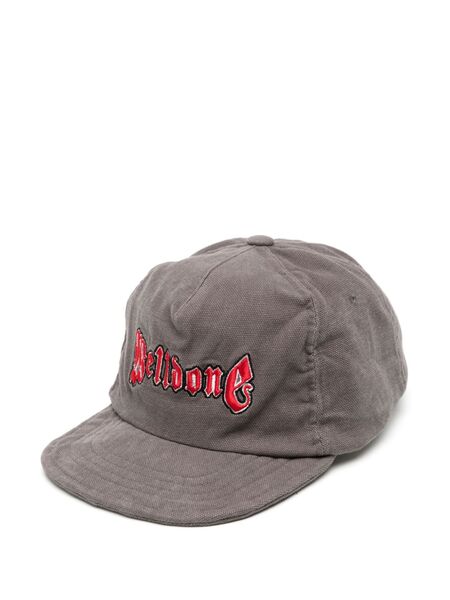  We11done Logo-embroidered Cap - Grey 