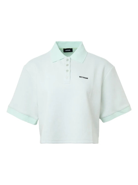  We11done Logo-embroidered Polo Top - White 