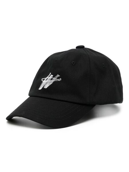  We11done Logo-print Baseball Cap - Black 