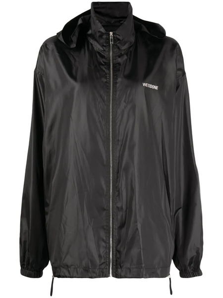  We11done Logo-print Hooded Jacket - White 