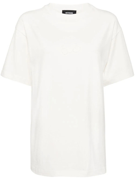  We11done Pearl Bear T-shirt - Neutrals 
