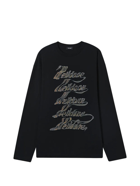  We11done Printed T-shirt - Black 