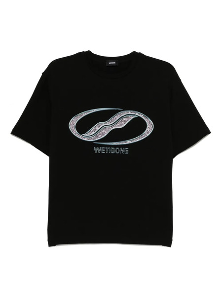  We11done Sporty Selldone T-shirt - Black 