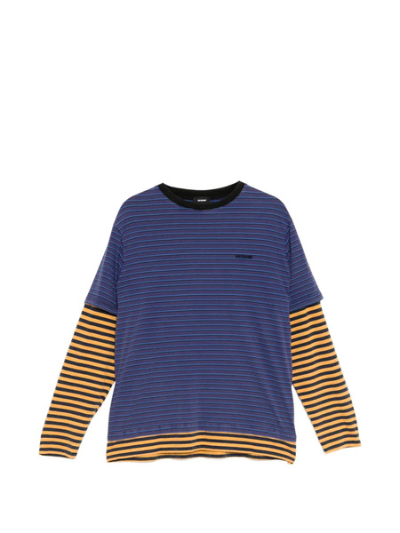  We11done Striped T-shirt - Purple 