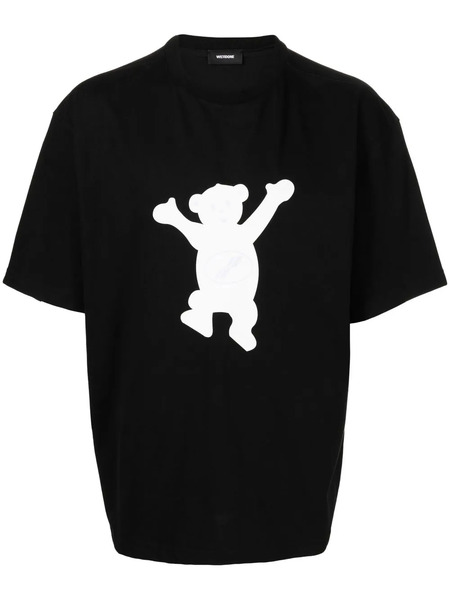  We11done Teddy Bear Print T-shirt - Black 