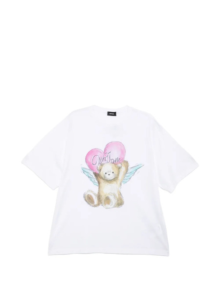  We11done Teddy-print T-shirt - White 