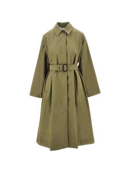 Weekend Max Mara Belted Trench - Green 