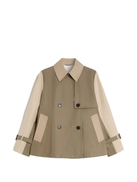  Weekend Max Mara Buckle-strap Double-breasted Jacket - Neutrals 