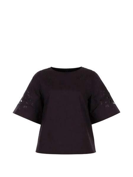  Weekend Max Mara Cut-out Blouse - Black 