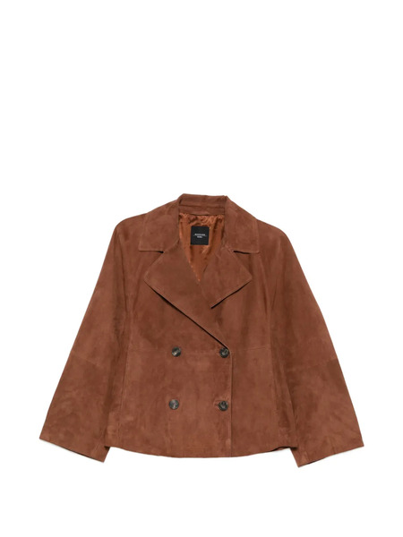  Weekend Max Mara Double-breasted Jacket - Brown 