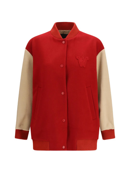  Weekend Max Mara Ellisse Bomber Jacket - Red 