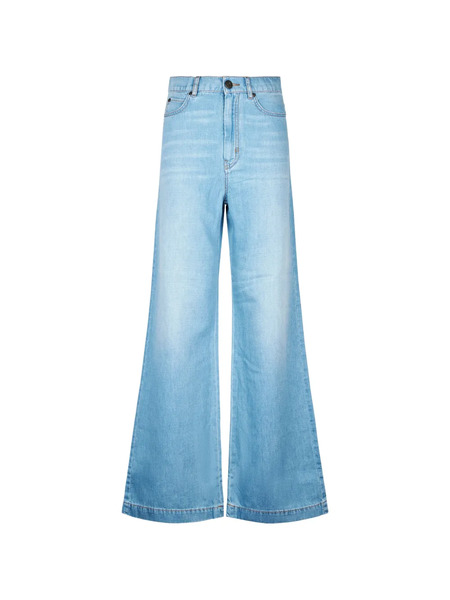  Weekend Max Mara Flared Denim Jeans - Blue 
