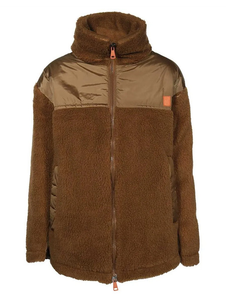  Weekend Max Mara Fleece Oversized Jacket - Brown 