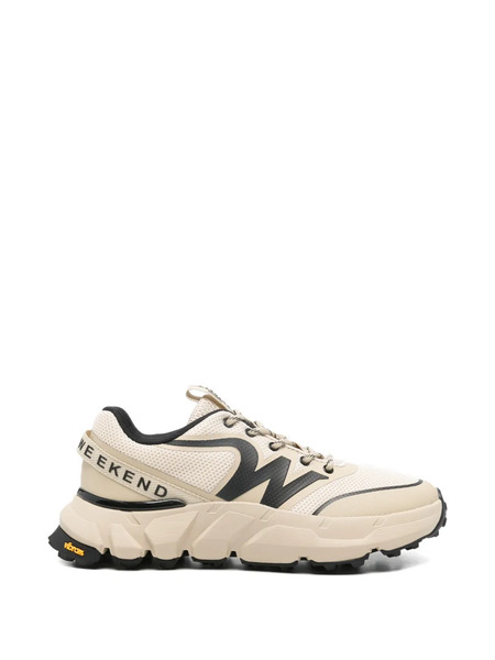  Weekend Max Mara Logo-detail Sneakers - Neutrals 