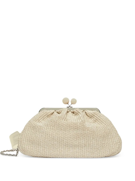  Weekend Max Mara Medium Pasticcino Sphere Clasp Shoulder Bag - Neutrals 
