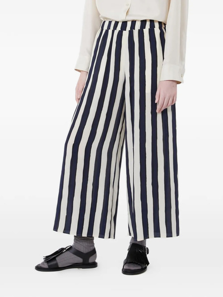  Weekend Max Mara Nirvana Striped-pattern Trousers - Blue 
