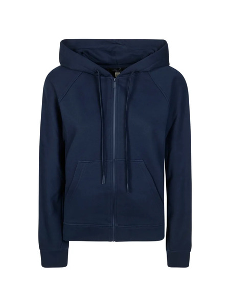  Weekend Max Mara Nuvole Zip-up Cotton Hoodie - Blue 
