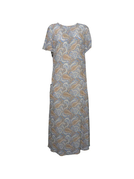  Weekend Max Mara Paisley Dress - Blue 