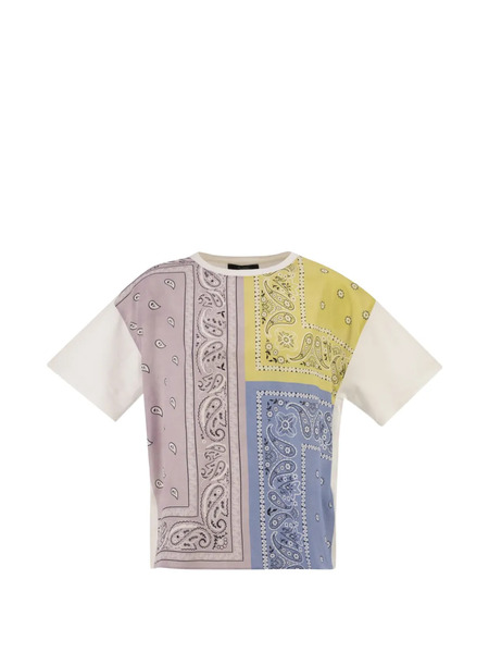  Weekend Max Mara Pampas Printed T-shirt - White 