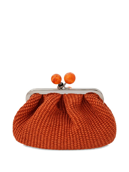  Weekend Max Mara Pasticcino Interwoven Clutch Bag - Orange 